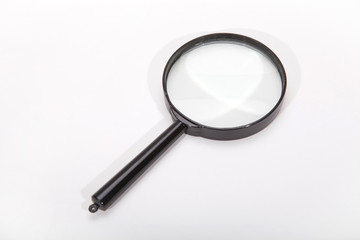 Realistic magnifying glass