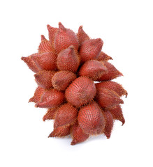 Fototapeta premium salak snake fruit isolated on white background