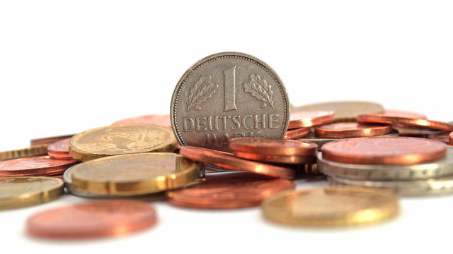 Deutsche Mark, M&uuml;nzen