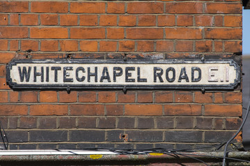 Whitechapel Road in East London