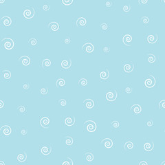 memphis style spiral seamless pattern