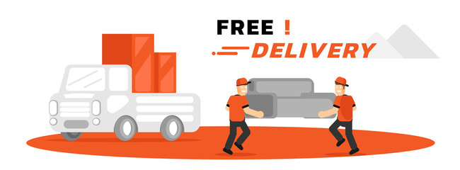 Fototapeta premium furniture free home delivery service