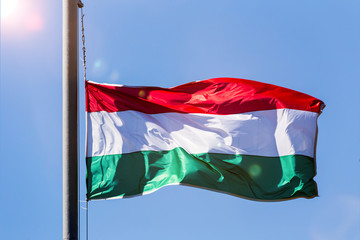 the hungarian national flag
