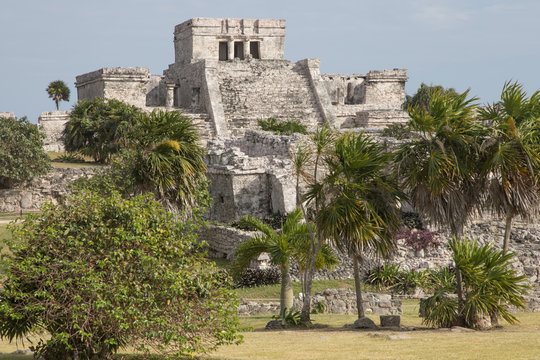 Tulum, Maya, Mayastätte, Ruine, Tempel, Pyramide, Yucatan, Mexiko