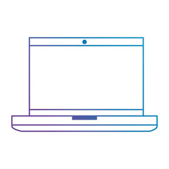 computer laptop isolated icon vector illustration design