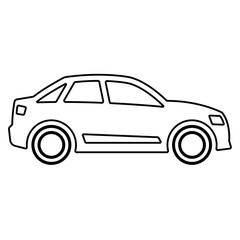Naklejka premium Icon - Auto