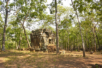 Prasat Damrei Temple Angkor Era