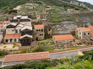The former mining town of Argentiera