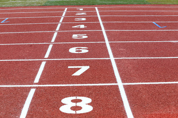 Beautiful runway, in track and field