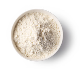 Fototapeta na wymiar bowl of flour