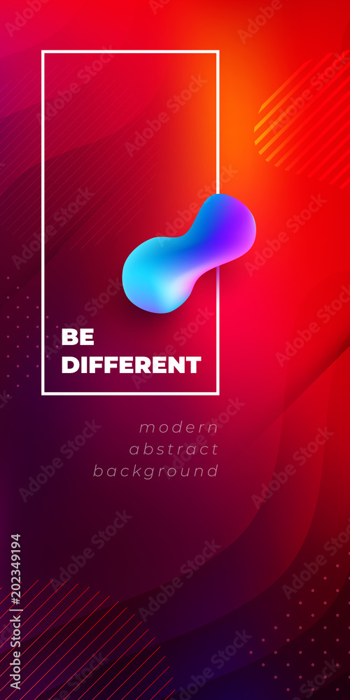 Canvas Prints liquid color background design. fluid shapes composition. futuristic design posters. eps10 vector.