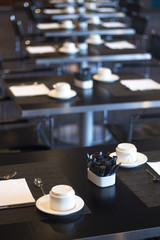 Restaurant cafe bar in luxury hotel