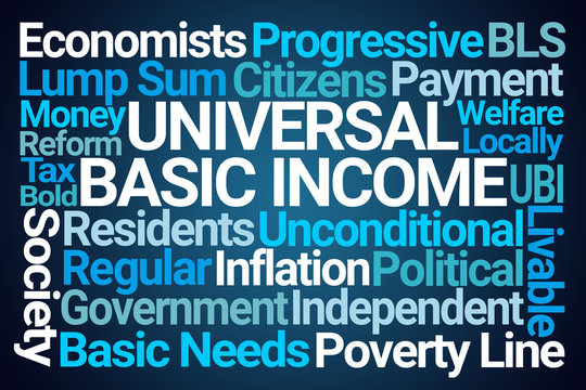 Universal Basic Income Word Cloud