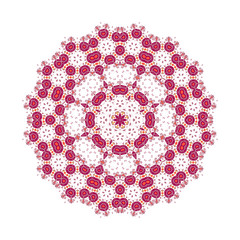 mandala Ornament background. Round Vintage decorative elements.