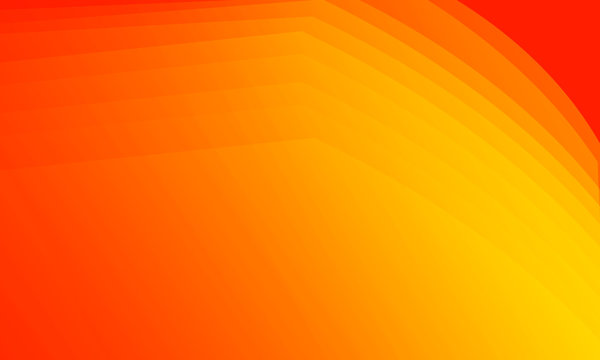 Hot Or Orange Line  Color Background Art Abstract Illustration.