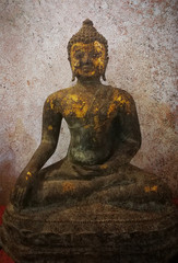 Buddha Ancient thai statue
