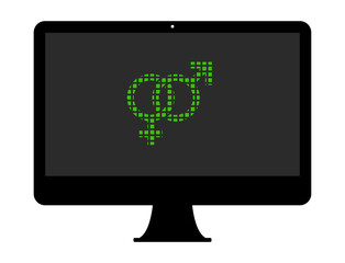 Pixel Icon PC - Geschlechter