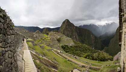 Fototapeta na wymiar Machu Picchu in Peru