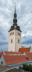 Fototapeta premium Medieval Church in Tallinn, Estonia