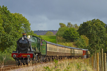 Steam Engine GWR 4-6-0 Raveningham Hall