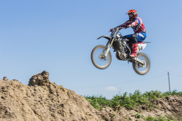Plakat Footage from the spring motocross championship