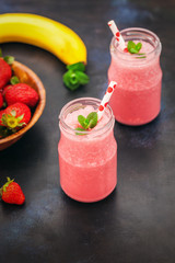 Strawberry and Banana Smoothie