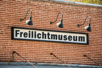 Schild 261 - Freilichtmuseum - obrazy, fototapety, plakaty