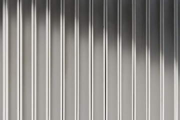 Vertical pattern background  in white metal