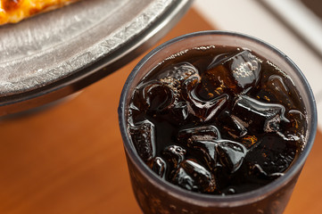 Soda Glass with Ice