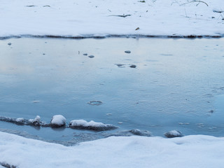 Heavy snowing calamity in Slovak country side