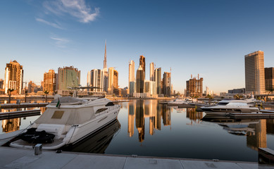 Fototapeta na wymiar Dubai Marine UAE