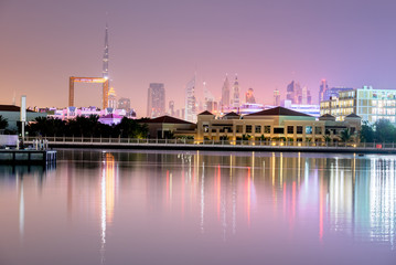 Panoramic View Dubai Creek