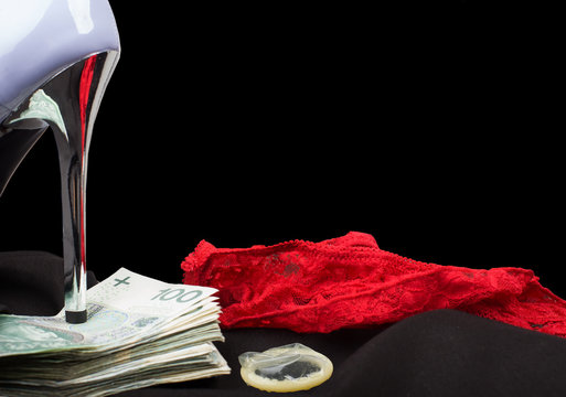 Prostitute  - sex trafficking.
