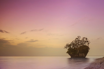 pangi by twilight, vanuatu