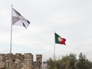 Castillo de San Jorge en Lisboa, Portugal
