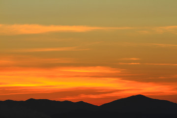 Fototapeta na wymiar Beautiful sky at twilight times for background