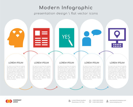brilliant mind infographics design