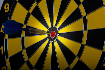 Blue dart arrow