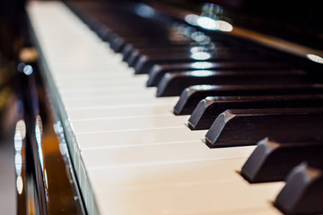 Piano keyboard background musical instrument