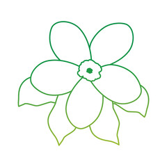 Fototapeta na wymiar beautiful flower garden icon vector illustration design