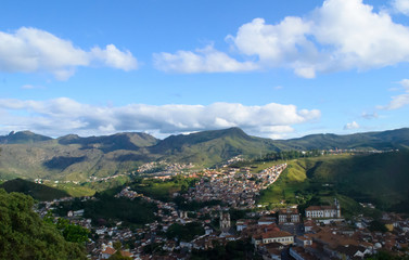 Fototapeta na wymiar Ouro Preto, Panorama