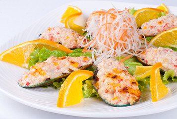 Салат из морепродуктов