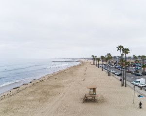 Fototapeta na wymiar Landscape of Newport Beach, Orange County, California
