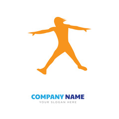 ninja warrior company logo design