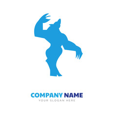 werewolf company logo design