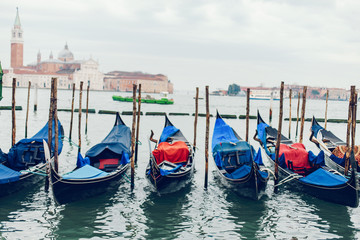 Fototapeta na wymiar scenic views of venice Italy