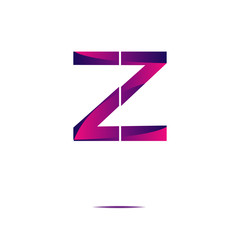 modern letter z symbol icon logo illustration vector