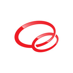 circle shape logo vector