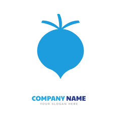 radish company logo design