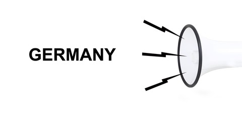 GERMANY - image with words associated with the topic AUTOMOTIVE INDUSTRY, word, image, illustration